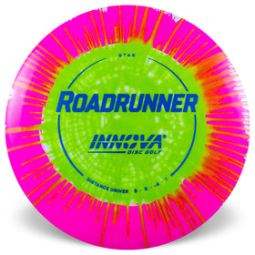 Innova Roadrunner long-range drive highlighting glide for distance.