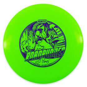 Innova Roadrunner Star hot stamp image, ideal for turnover shots and long-distance throws.