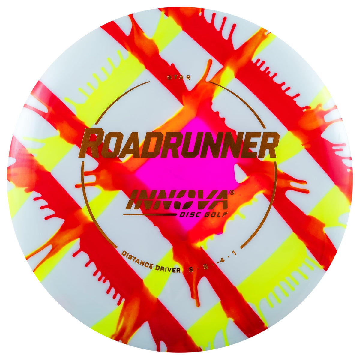 Innova Roadrunner Star Plastic offers grip and durability for tough shots.