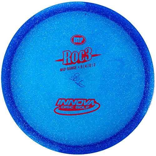 Innova Roc3 with metal-flake finish, stable mid-range flight in windy conditions.