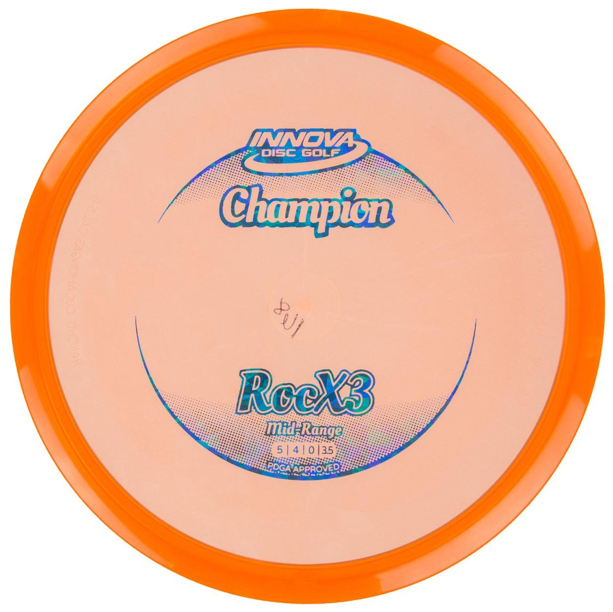 Innova RocX3 disc-throw image showcases wind-ready control and accuracy.