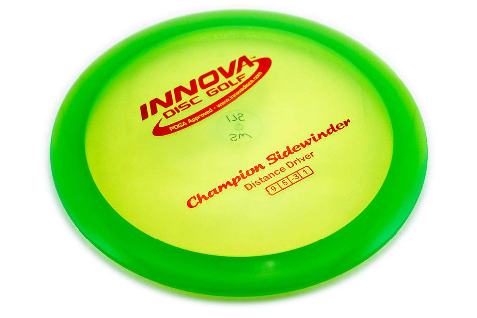 Innova Sidewinder fast flier with glide, ideal for long turnover shots and rollers