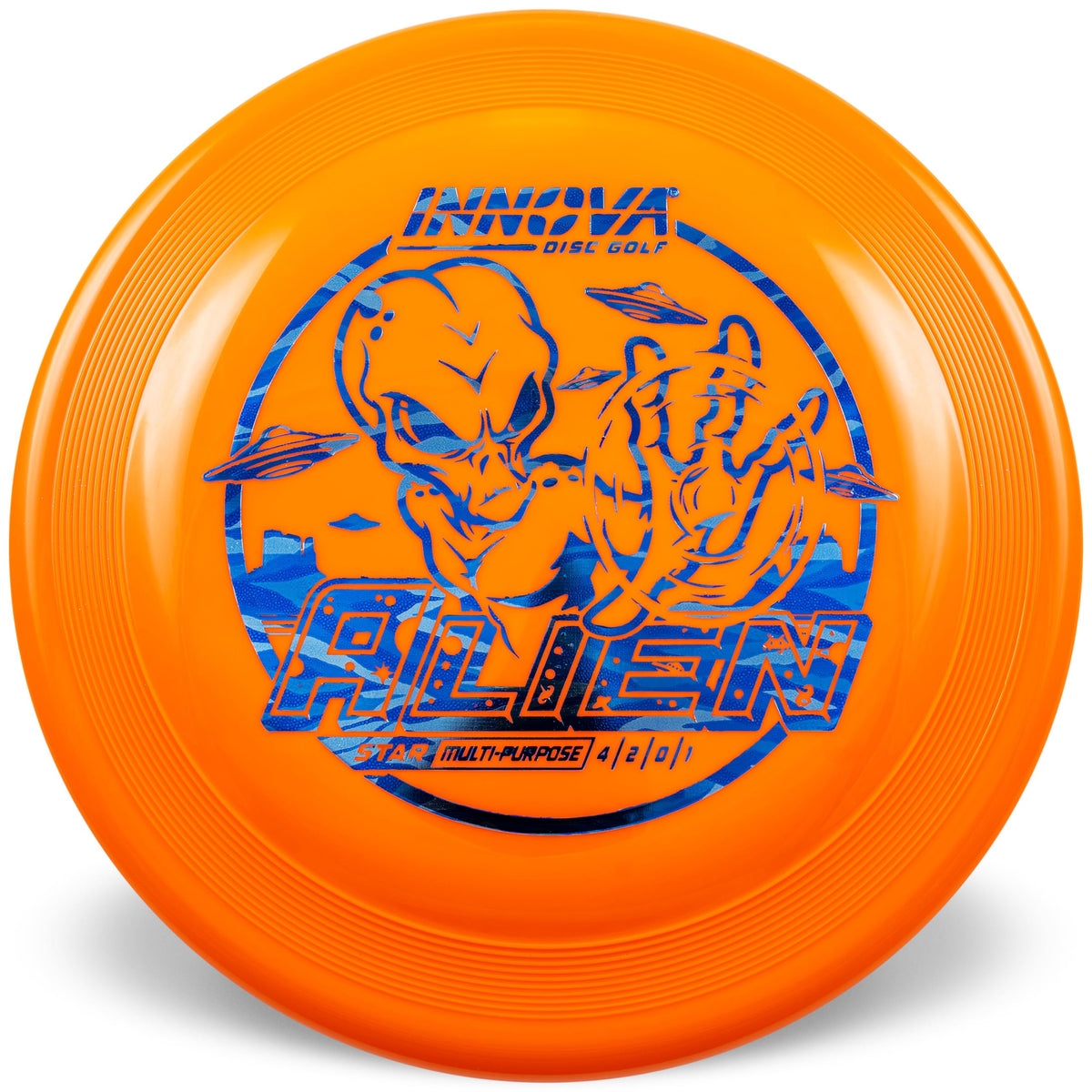 Innova Star Alien multipurpose midrange disc top view for versatile short-range play