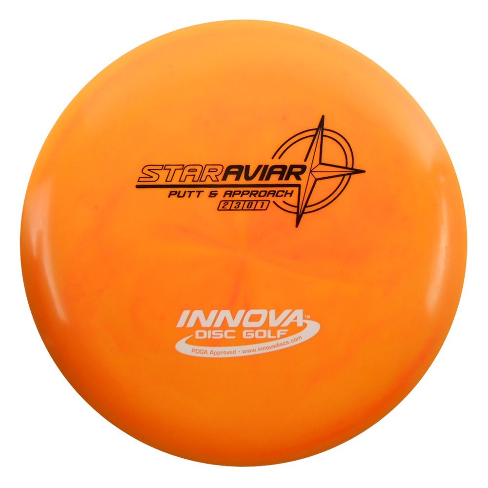 INNOVA Star Aviar Putt & Approach disc with beadless grip for straight, dependable putts.
