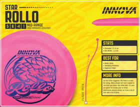 Innova Star beginner-friendly mid-range disc ideal for sweeping turnovers