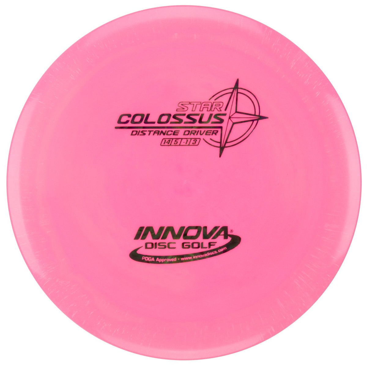 INNOVA Star Colossus distance driver enabling long, accurate tee shots.