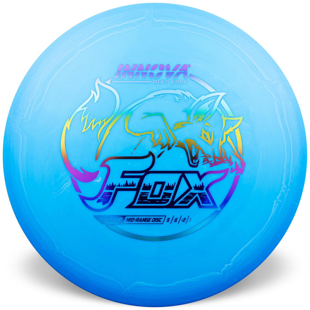 Innova Star Fox mid-range forward-glide view showing balanced distance control