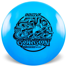 Innova Star Gorgon release shows arrow-straight glide for controlled distance.