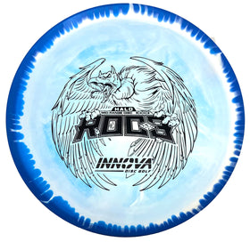 Innova Star Halo Roc3 top view shows Halo rim for stable mid-range flights.