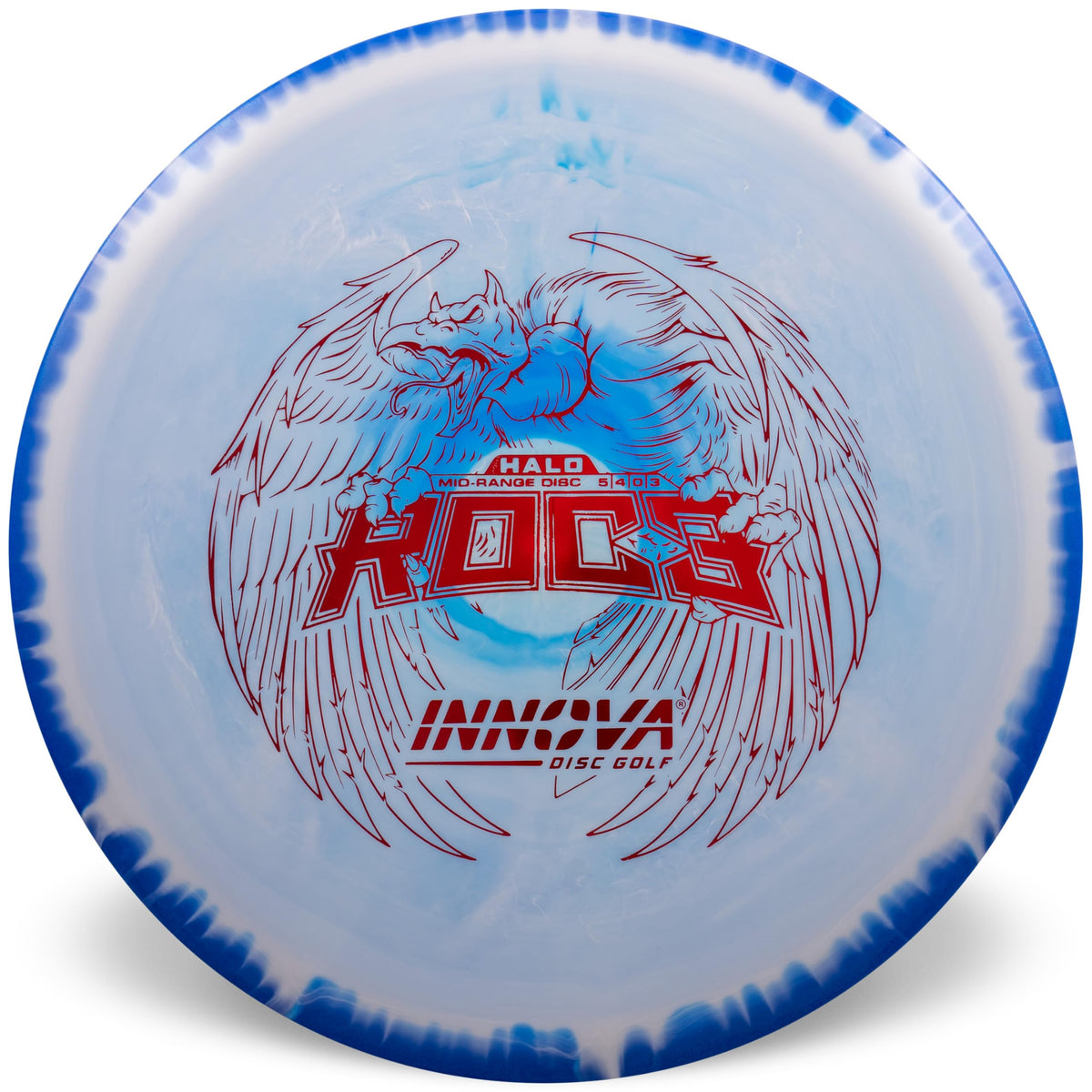 Innova Roc3 Star Halo with pearly rim for precise mid-range control.