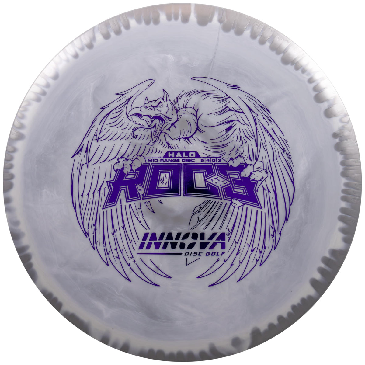 Halo Star plastic Roc3 two-tone rim for visibility and durability