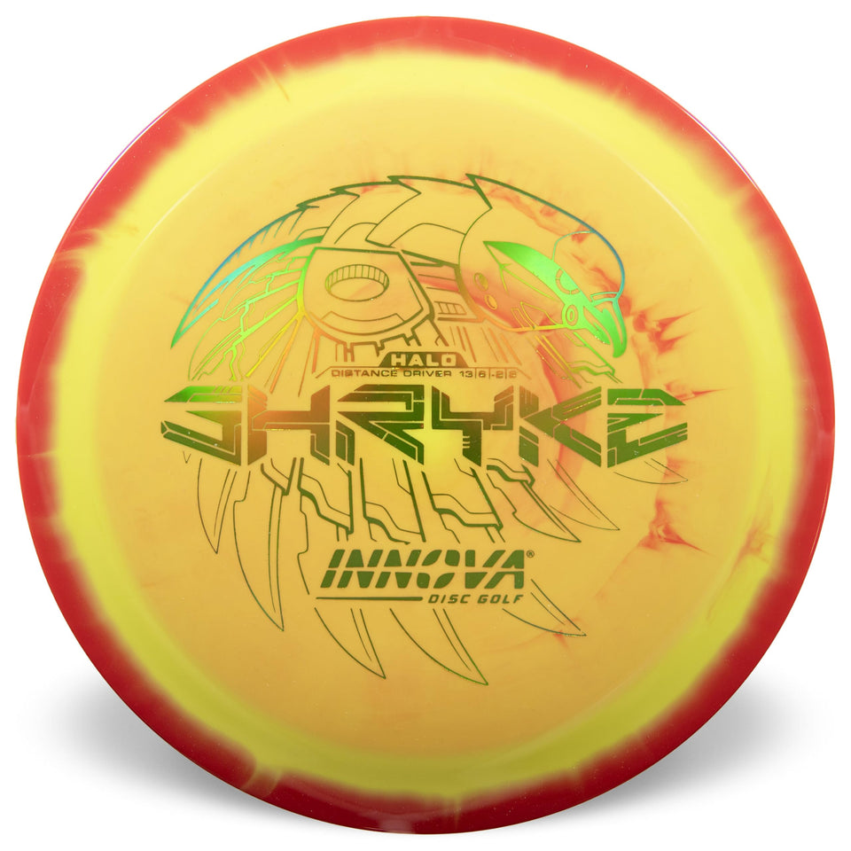 Innova Star Halo Shryke with flight ratings for stable long-range drives