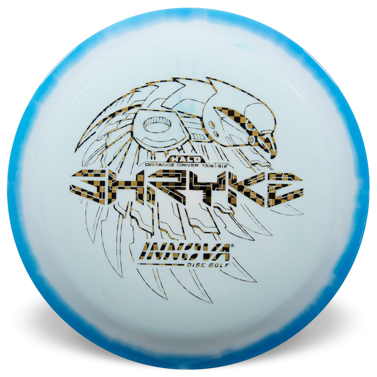 Innova Star Halo Shryke side view highlighting color-varied halo rim and high-speed glide capability