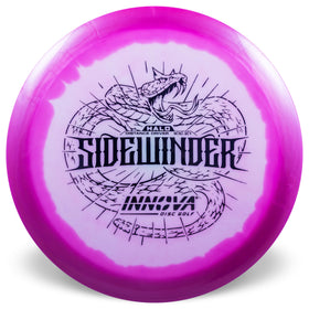 Innova Star Halo Sidewinder flight plate and halo contrast aids long flights.