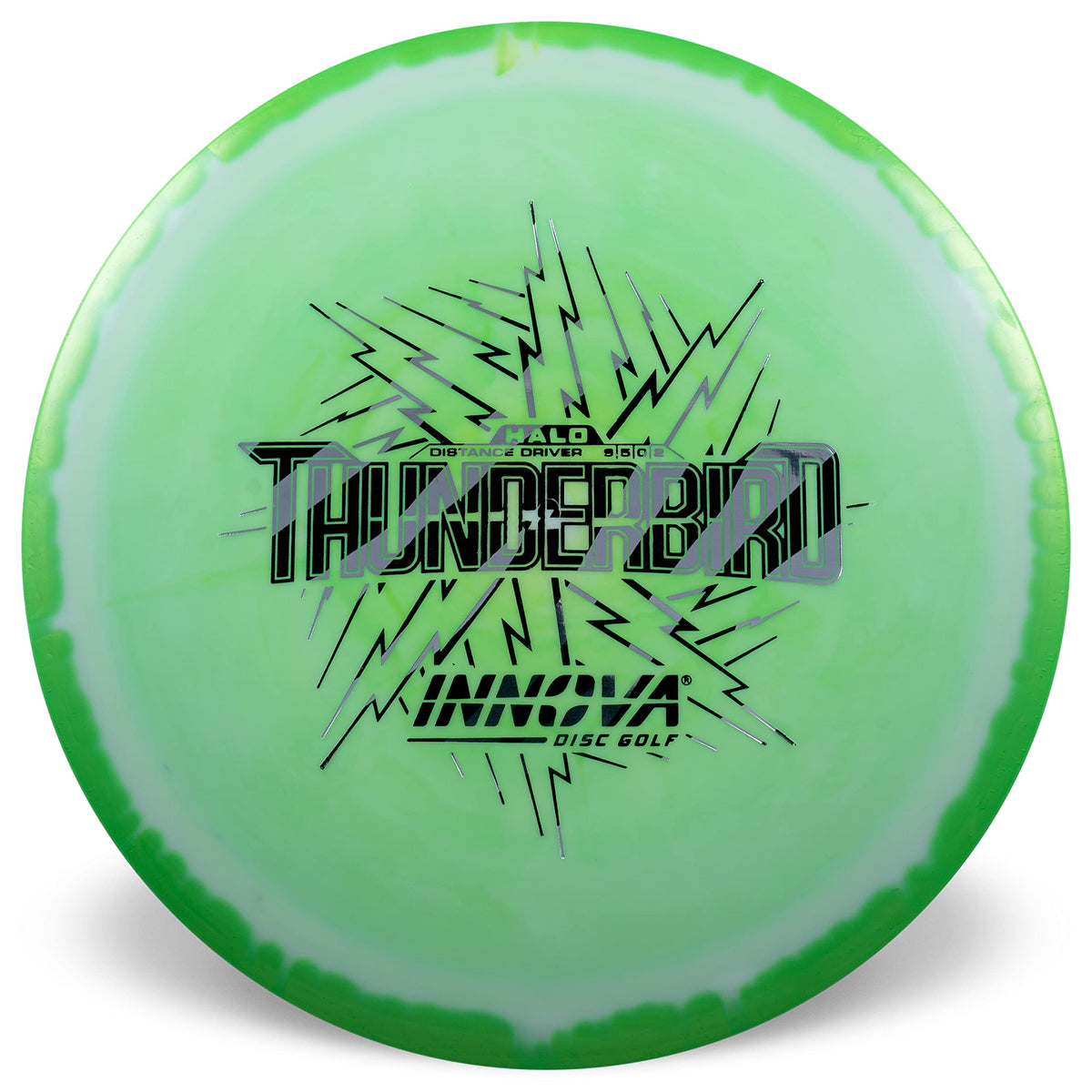 Innova Star Halo Thunderbird flight-plate color difference aids quick on-field ID.
