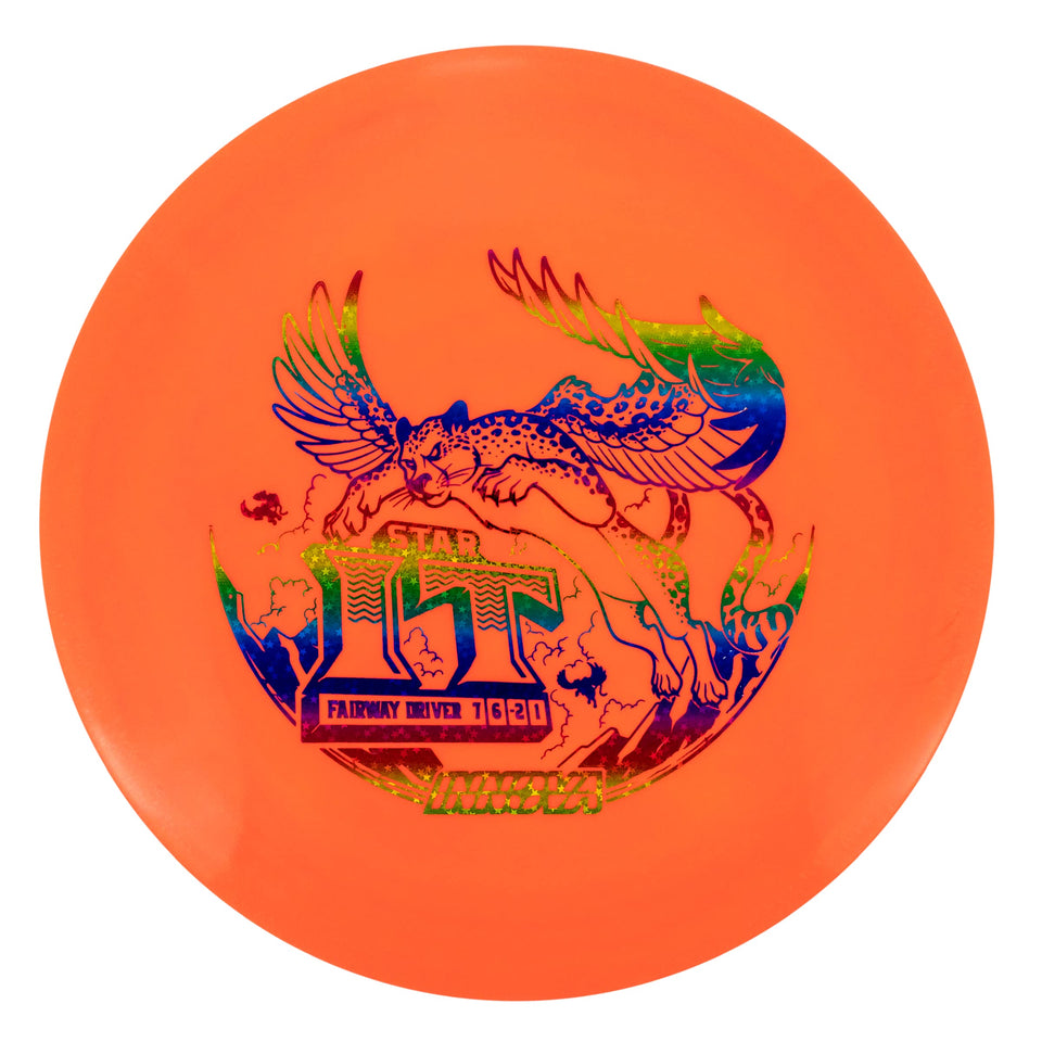 Innova Star IT straight-line throw in woods for precise distance