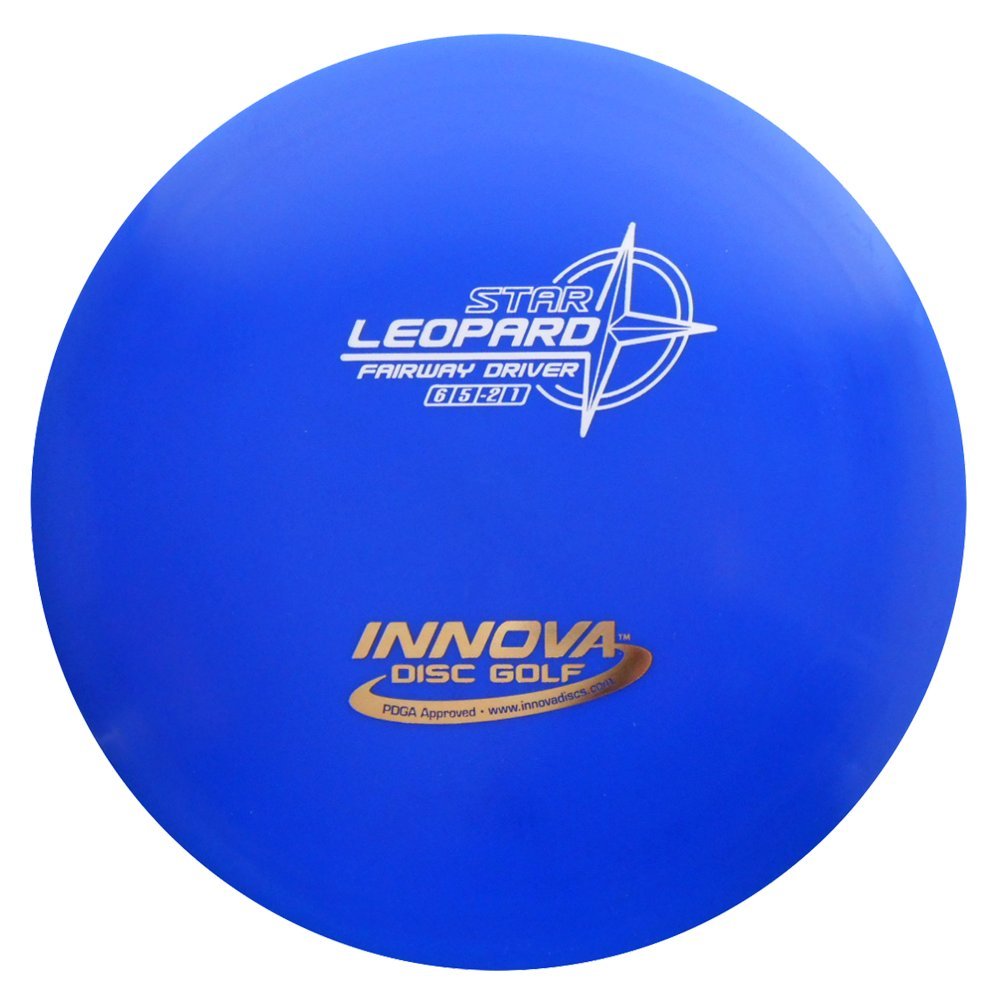 INNOVA Star Leopard Fairway Driver disc enabling straight throws and long glide for all skill levels
