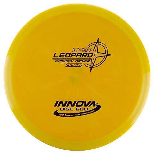 Innova Star Leopard disc showing smooth glide for straight, far throws.