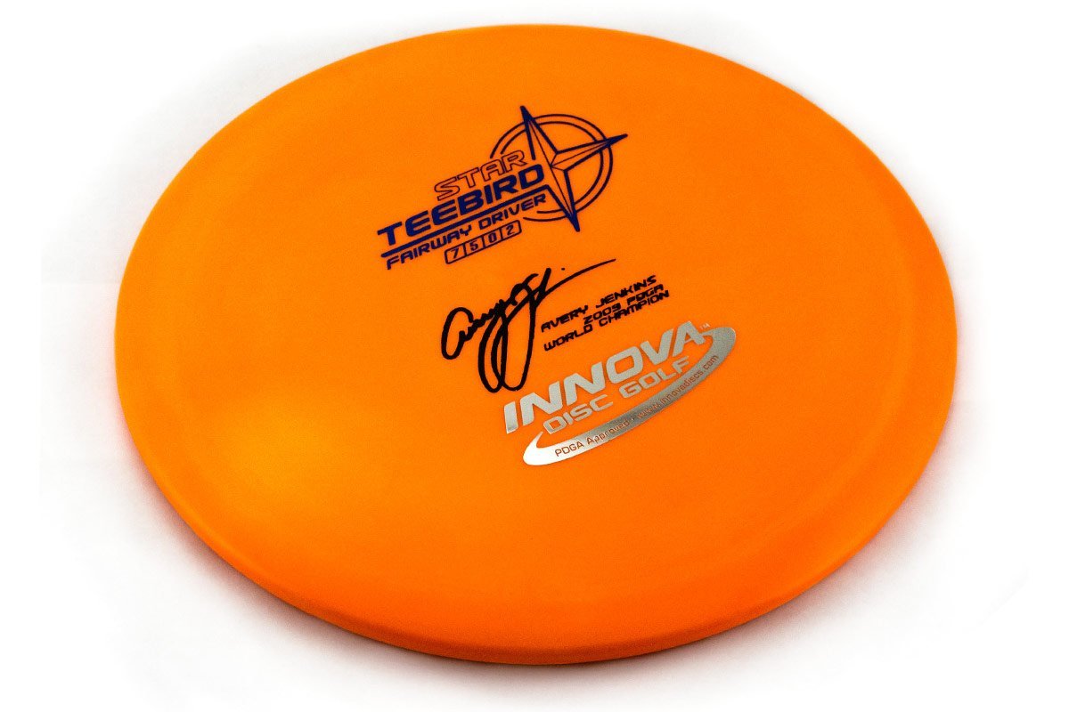 Innova TeeBird Star Line in flight showing accuracy and long glide for precise fairway drives.