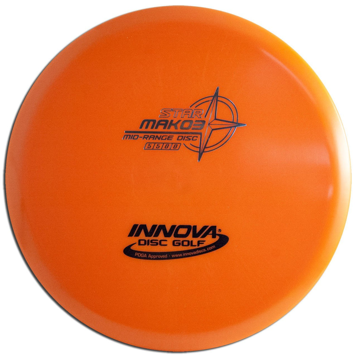 INNOVA Star Mako3 disc for straight flight and easy releases during field practice.