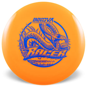 Innova Star Racer smooth fade flight for precise placement on the course.