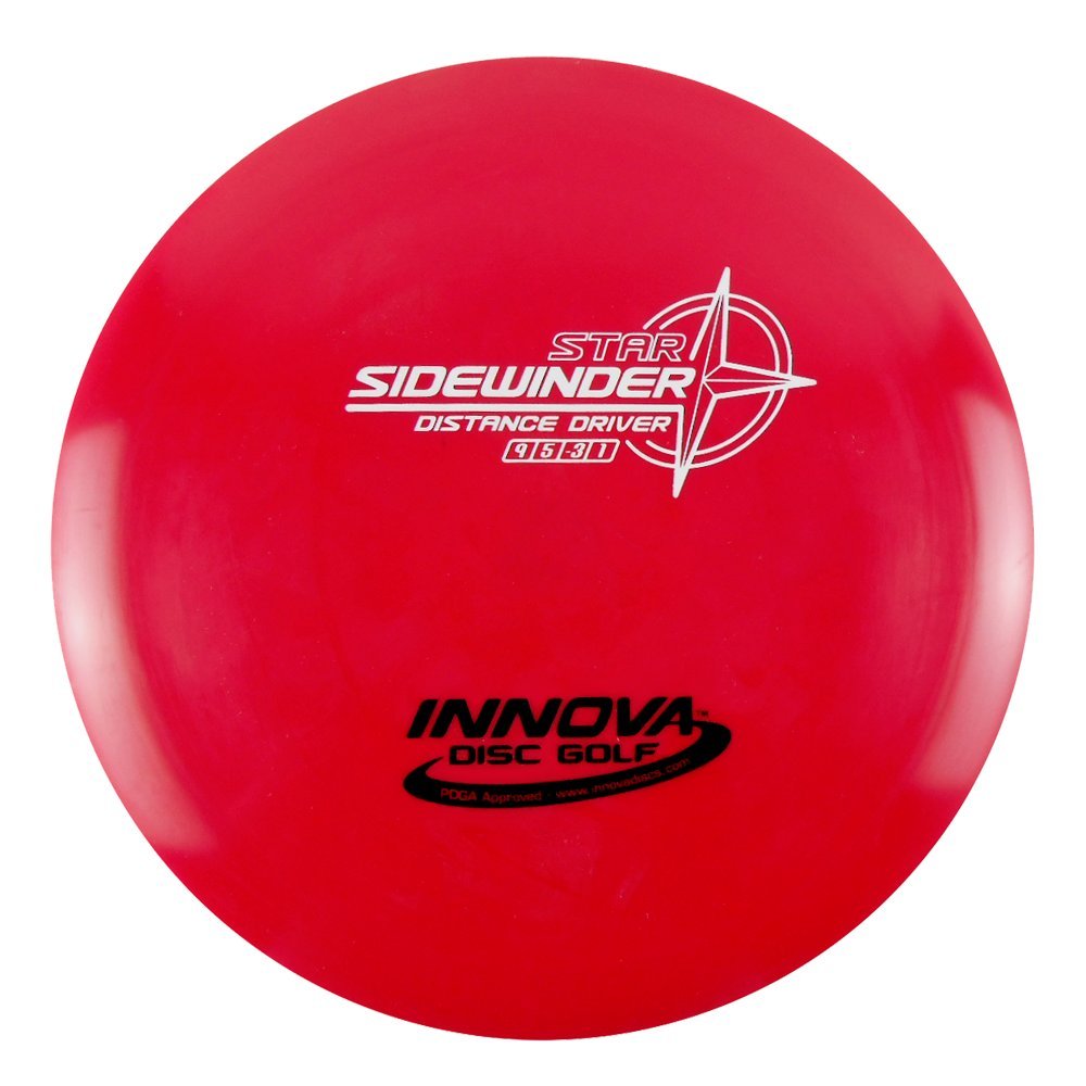 INNOVA Star Sidewinder distance driver enabling long turnovers and powerful rollers on the course