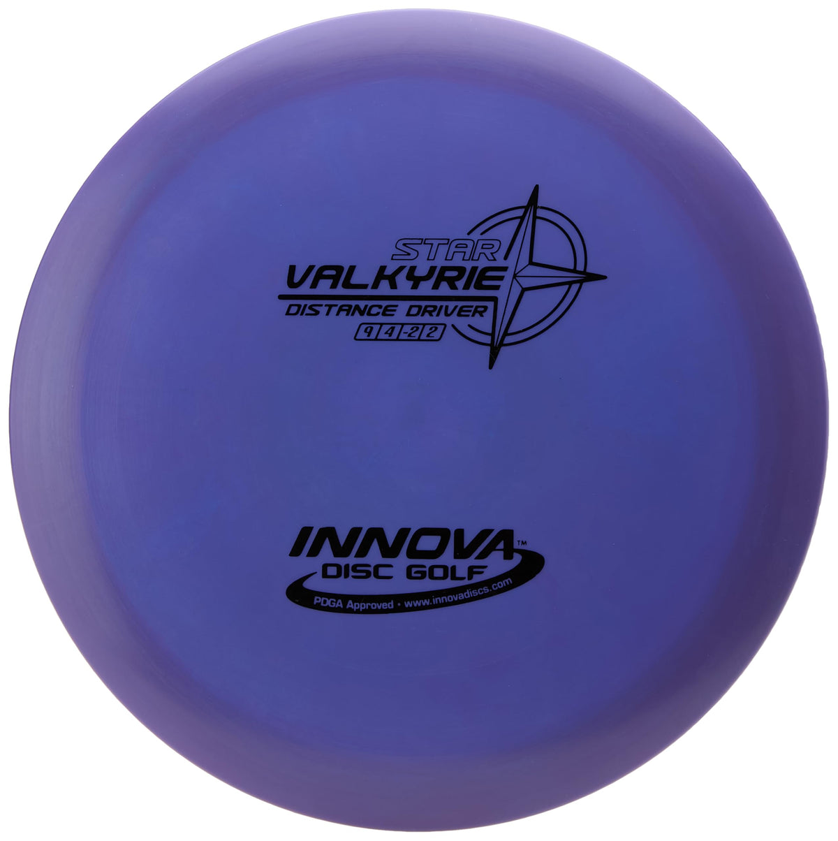 Innova Star Valkyrie in flight, ideal for turnover shots and tailwind distance.
