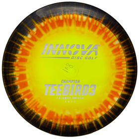 Innova Teebird3 Champion plastic emphasizes durability and long-lasting flight stability.