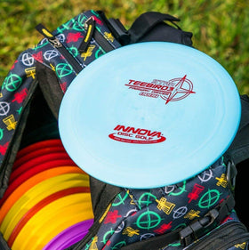 Innova Teebird3 flight path closeup demonstrates stable speed and consistent fade for controlled throws