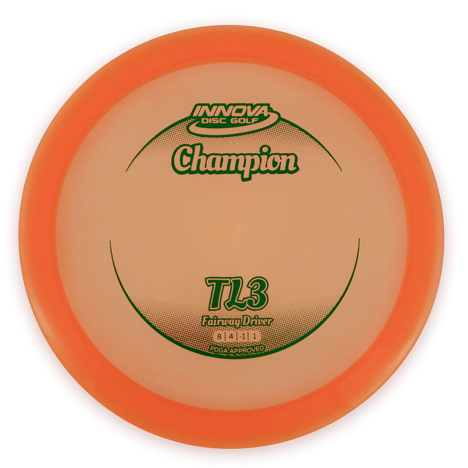 Innova TL3 fairway driver 165-169g landing-shot highlights controlled straight flight
