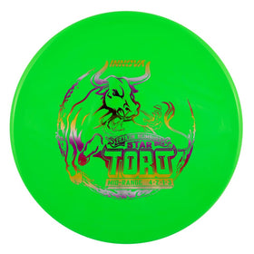 INNOVA Toro forehand approach in action with stable flight.