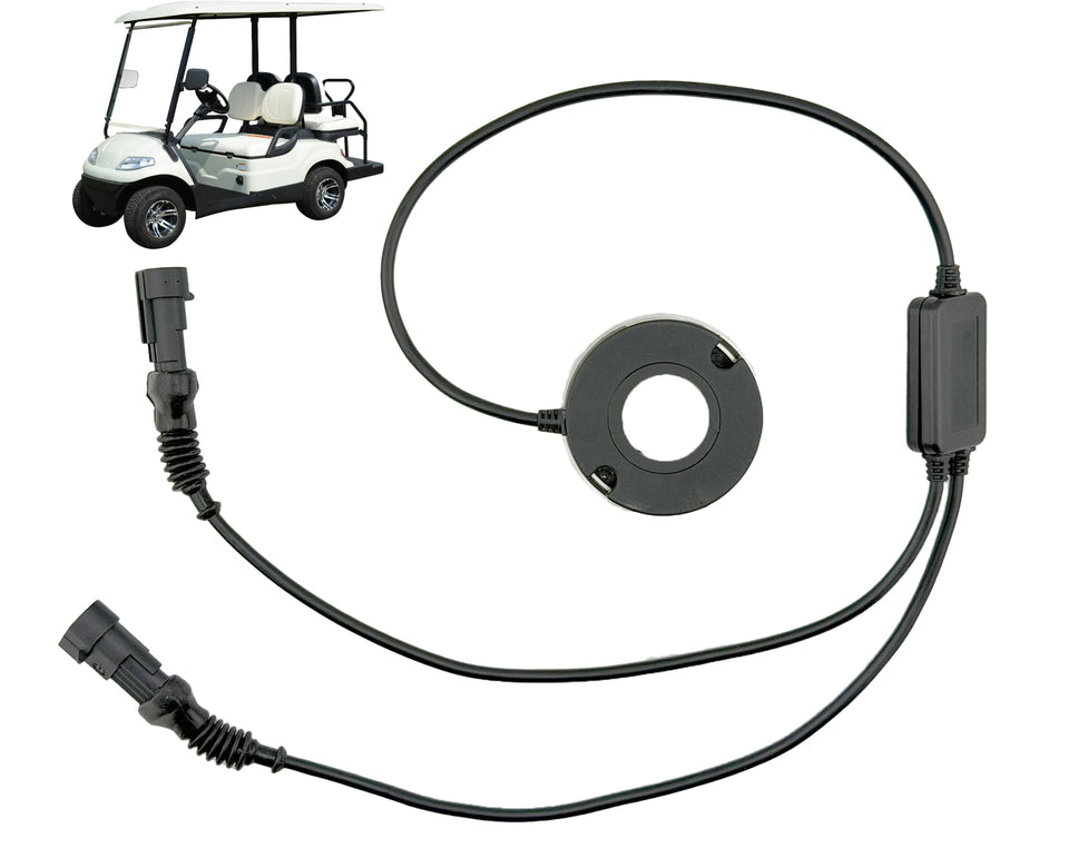 Innovation Auto Labs golf cart speed sensor close-up showing precise encoder for reliable 48V control