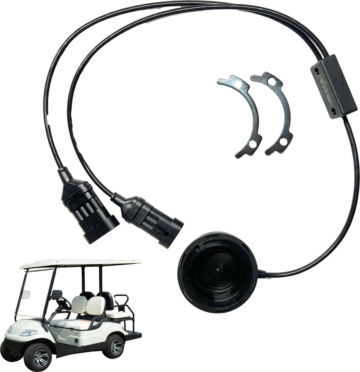Innovation Auto Labs sensor collar plate included for proper alignment.