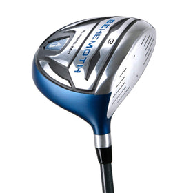 Intech Behemoth 3-wood face shows forgiveness and a larger sweet spot.