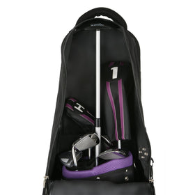 Intech Crossbar collapses to compact storage inside your bag.