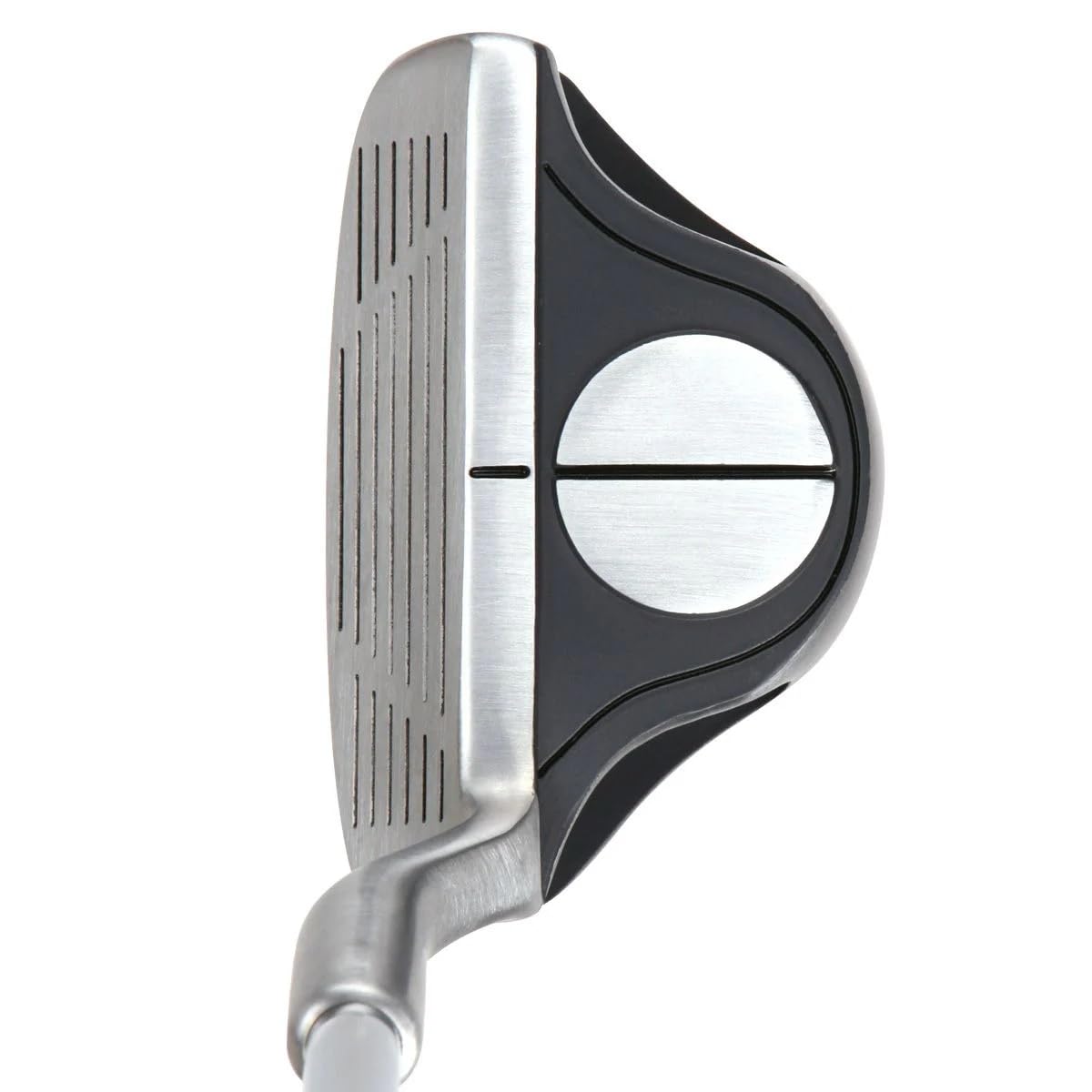 Intech EZ Roll chipper with alignment lines to improve aim and setup.