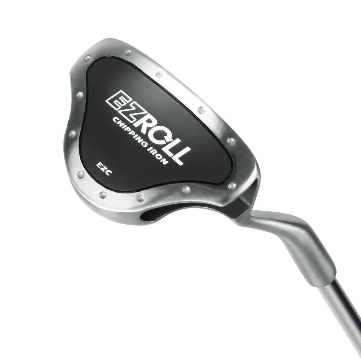 Intech EZ Roll chipper featuring a gooseneck hosel for forgiving short shots.