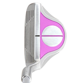 Intech EZ Roll Petite pink chipper setup for precise greenside approach.
