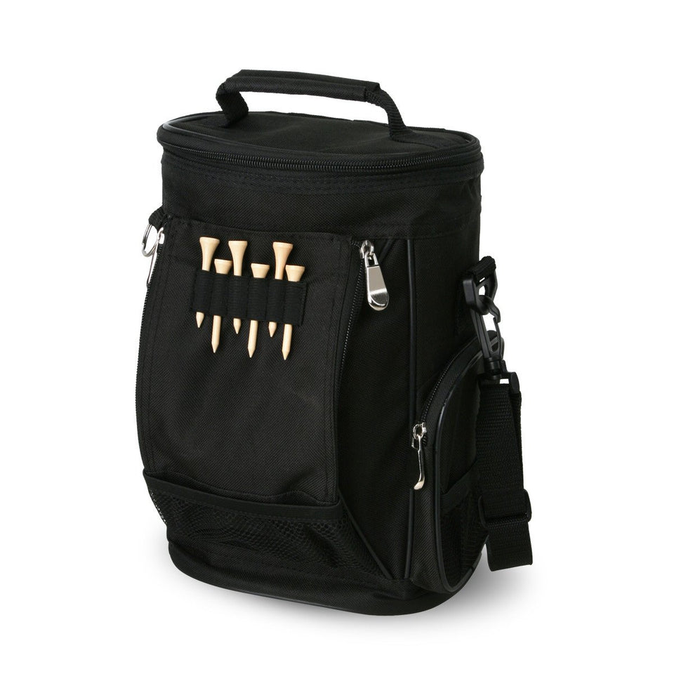 Intech golf bag cooler front view keeps drinks cold on the course