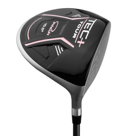 Intech Tec+ Tour Driver right-handed 12 degree loft viewed at address highlighting forgiveness