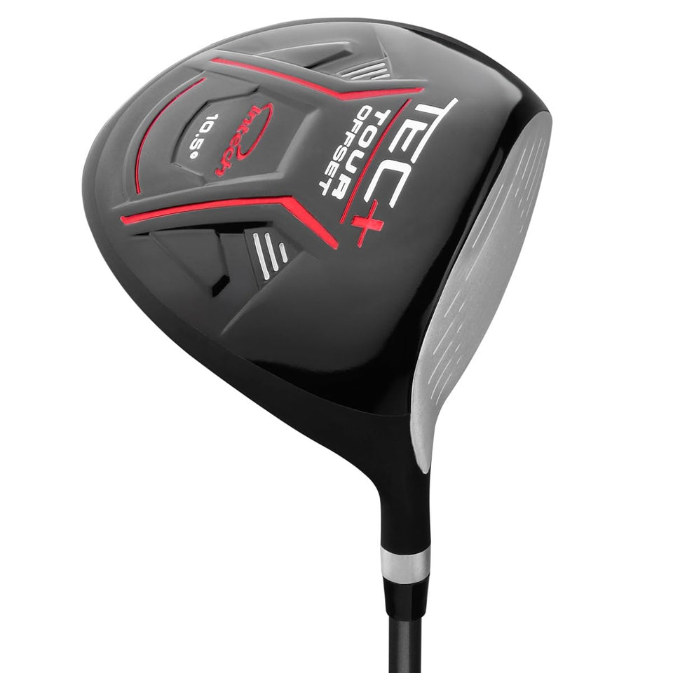 Intech Tec Plus Tour Offset Driver front profile for confident long drives.