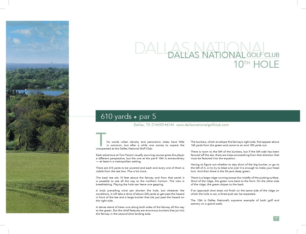 Spectacular Golf: cart path winding past iconic landmarks of a Texas course