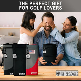 INTHEZONE Frostbox golf bag cooler ideal for outdoor adventures and on-course use.