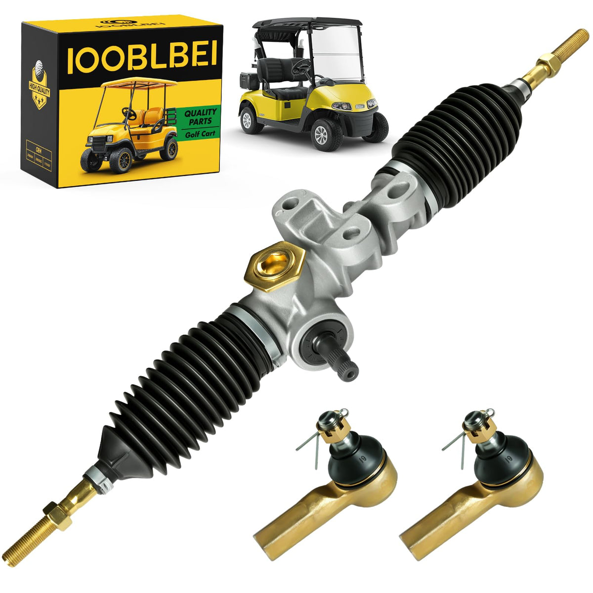 IOOBLBEI EZGO RXV steering gear box for precise steering control.