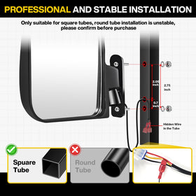 IOOBLBEI enhanced day-night visibility for safer reversing