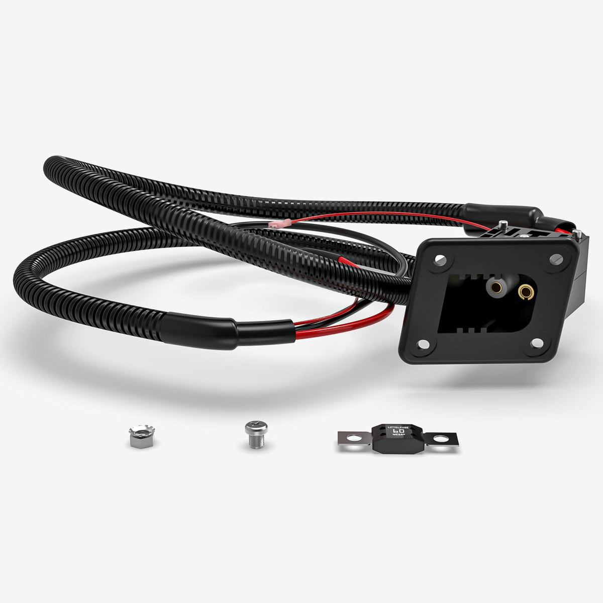 IOOBLBEI wiring harness for EZGO TXT enables secure connections.