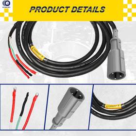 IOOBLBEI high-speed 30A charger cord delivers faster top-up.