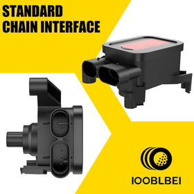 IOOBLBEI MCOR4 throttle potentiometer label detail highlighting OEM replacement numbers.