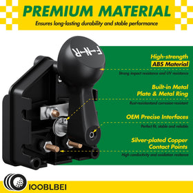 IOOBLBEI replacement parts packaging shows everything needed for install.