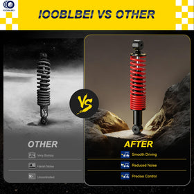 IOOBLBEI shock absorbs bumps for a smoother ride on rough terrain